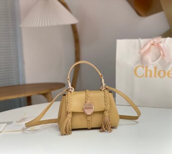 Mini Penelope Soft Shoulder Bag In Leather