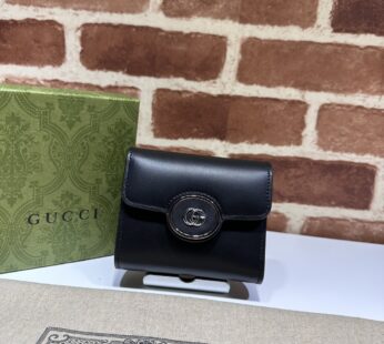 Petite GG Medium Wallet Black