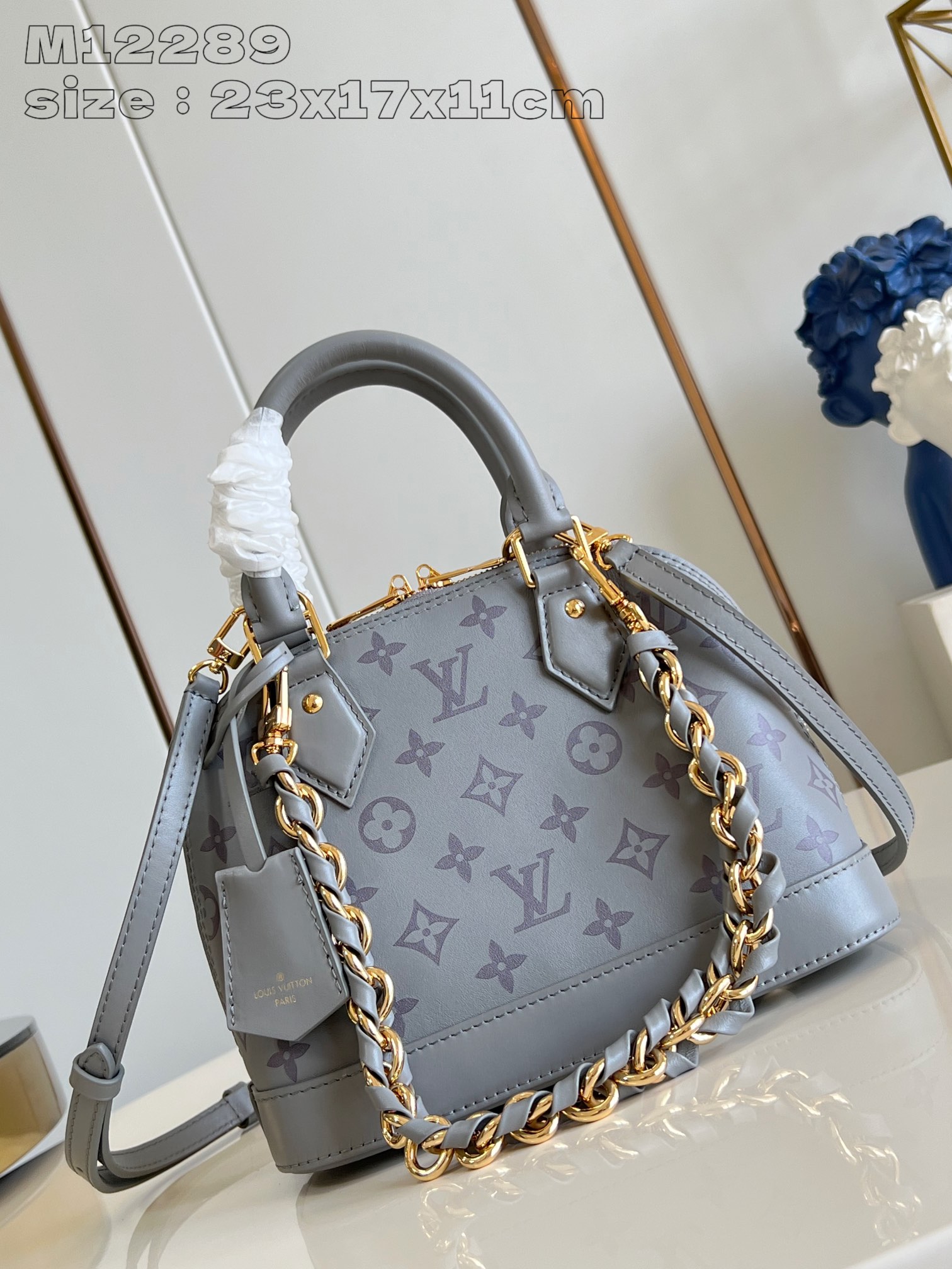 Alma BB Other Leathers Trianon Gray Bag