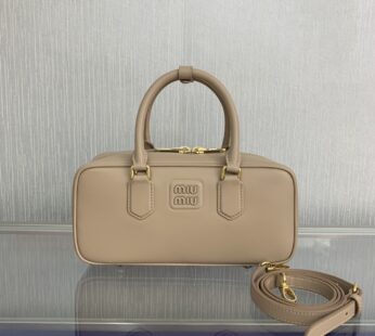 Arcadie Leather Bag Large Wide